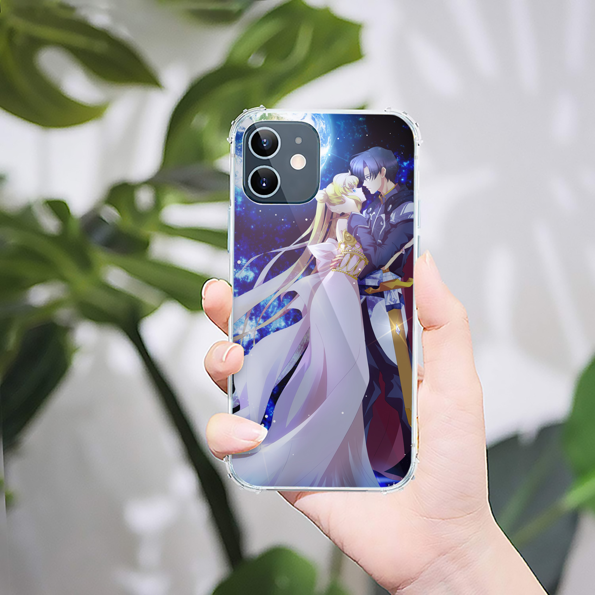 （画像用） 美少女戦士セーラームーン Sailor Moon 【iPhone 12シリーズ対応】透明スマホケース（クリアソフトケース）